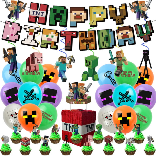 Minecraft birthday set